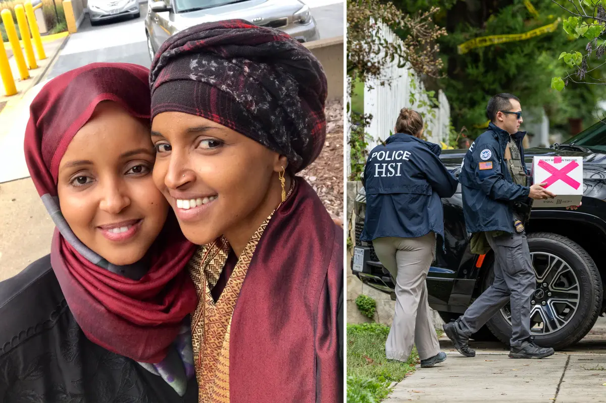 Ilhan Omar's family members are summoned by federal authorities in connection with an immigration inquiry.