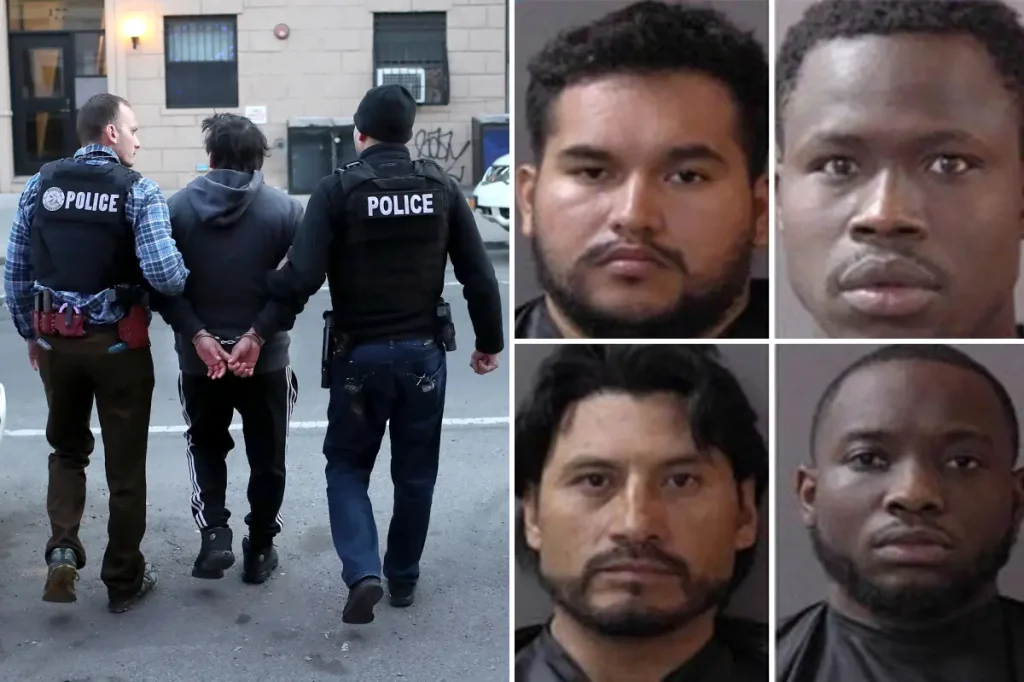 Indiana sting operation on sex offenders results in 11 arrests, including 4 undocumented immigrants, according to DHS.
