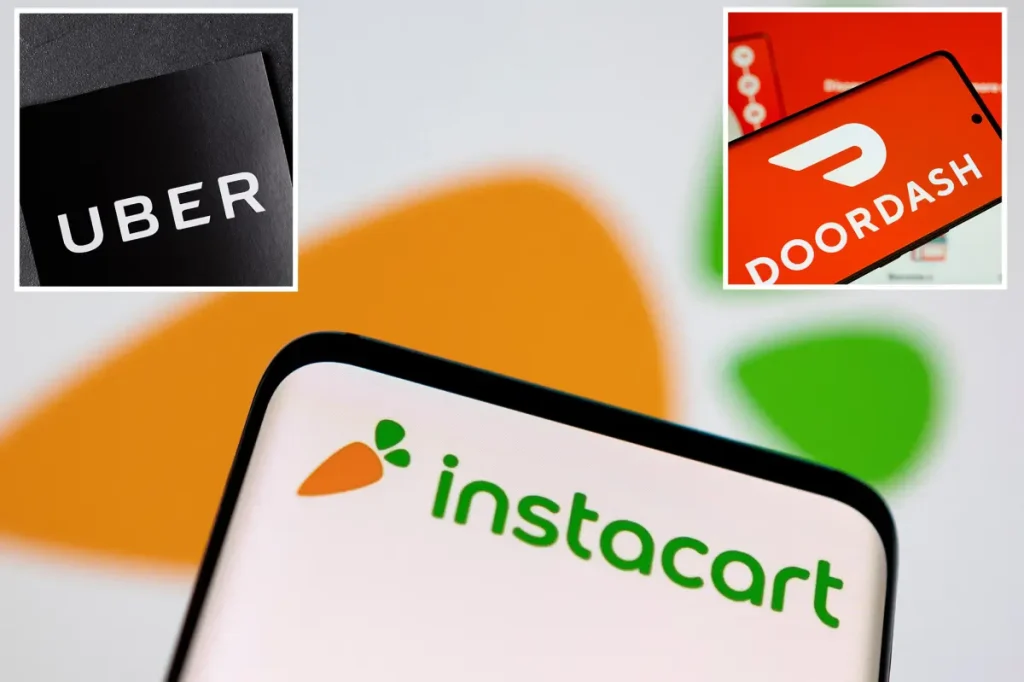 Instacart considers possible sale and is in discussions with Uber and DoorDash.