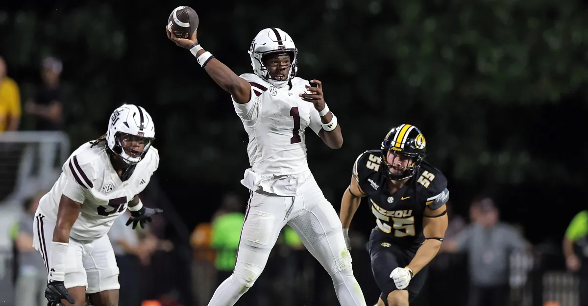 Introducing Kamario Taylor and Keelon Russell, the standout recruits who have emerged as top quarterbacks for Alabama and Mississippi State.