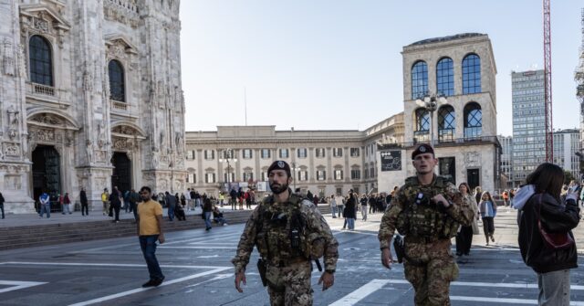 Italy Deploys Hundreds of Troops to Milan for Demonstration Amid European Turmoil