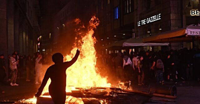 Italy: Over 270 Rioters Arrested After Second Day of Turmoil in Milan