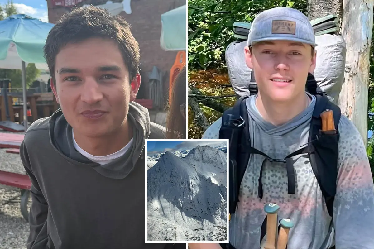 Jackson Donlon and Kaden Matsuda discovered deceased following Ice Mountain hike