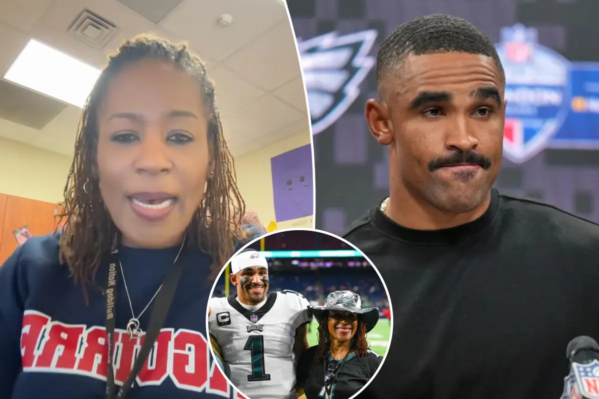Jalen Hurts' mother addresses frightening blood clot issue