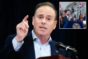 Jay Jacobs was re-elected as the NYS Democratic chairman by a large margin despite facing a challenge.