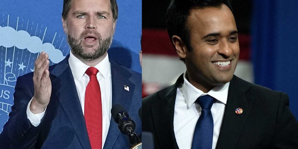 JD Vance expresses his strong disapproval of Republicans following the contentious Ramaswamy advertisement.