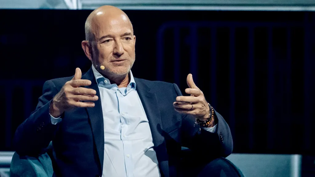 Jeff Bezos connects the attractiveness of socialism to problems with affordability, such as expensive housing.