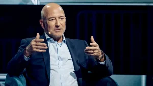 Jeff Bezos connects the attractiveness of socialism to problems with affordability, such as expensive housing.