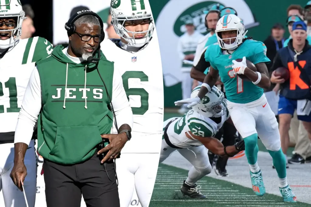 Jets defense struggles against Dolphins in tough defeat