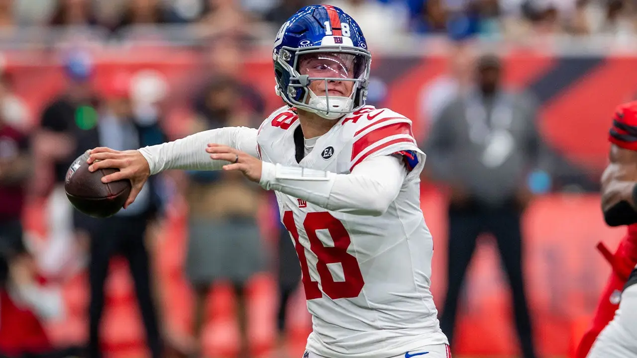 JJ McCarthy's decision to forgo eyeblack during the Giants' victory over the Texans is probably connected to his dislike for Ohio State.