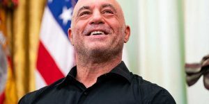 Joe Rogan Critiques the Democratic Party in front of loyal supporter Michael Douglas