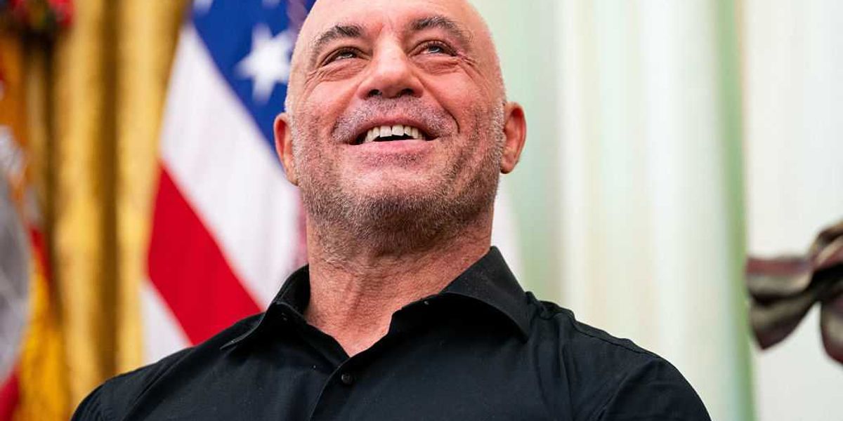 Joe Rogan Critiques the Democratic Party in front of loyal supporter Michael Douglas
