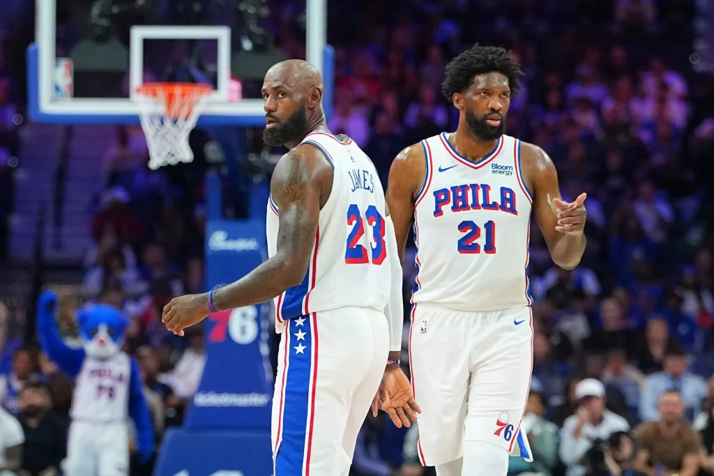 Joel Embiid dismisses notion that 76ers stars should 'step aside' as NBA regular season approaches