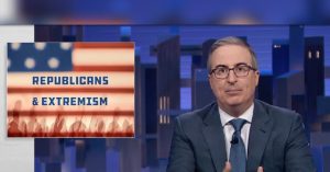 John Oliver Criticizes Republicans for Being 'Far Too Comfortable with Nazi-Adjacent Behavior' in Midterms Rant