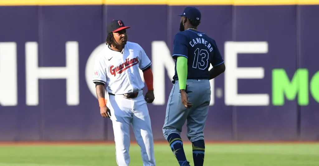 Jose Ramirez and Junior Caminero stand out in the Rays-Guardians ALCS series.