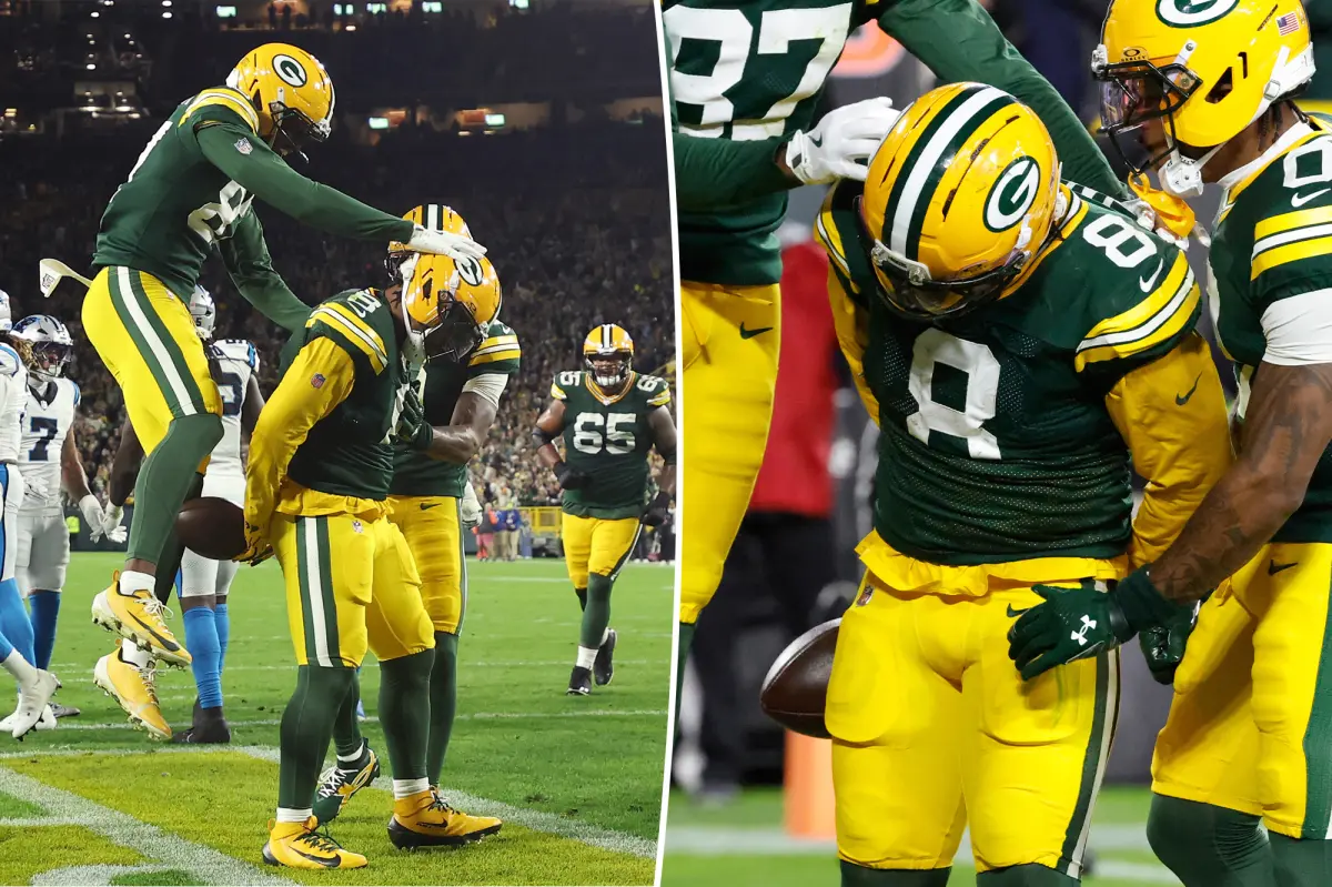 Josh Jacobs, running back for the Green Bay Packers, explains that the touchdown celebration that faced backlash was inspired by a gospel song.