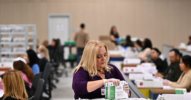 Judge Prevents DOJ from Isolating 20,000 Ballots in California