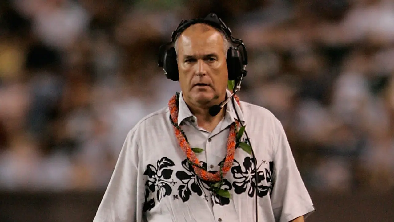 June Jones, ex-coach of Hawai'i and the Atlanta Falcons, has passed away at 73