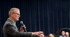 Kansas Democrat Adam Hamilton Stated He Would Stand with ICE Protesters