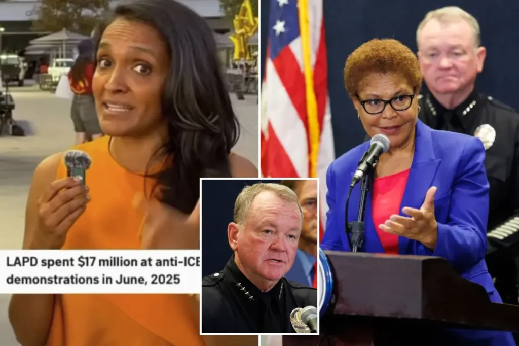 Karen Bass criticizes Nithya Raman for inconsistent statements about LAPD chief Jim McDonnell