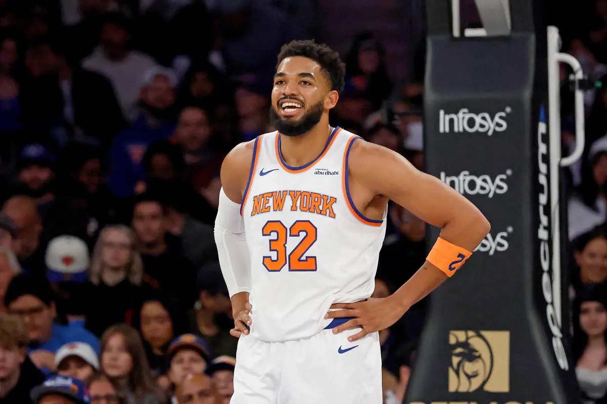 Karl-Anthony Towns seamlessly reverts to his playoff-level performance against the Knicks
