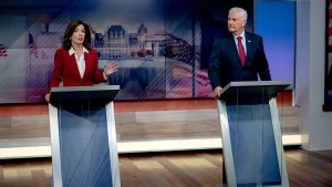 Kathy Hochul and Nassau executive Bruce Blakeman argue about ICE and being a sanctuary state