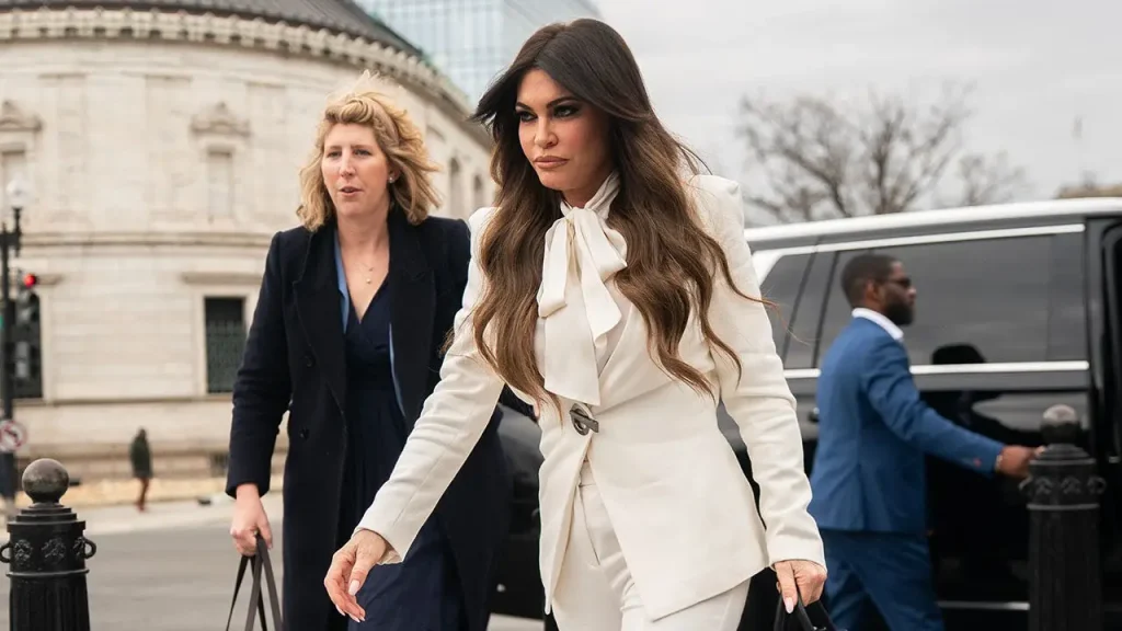 Kimberly Guilfoyle is under investigation by the Senate regarding a report on influence peddling.