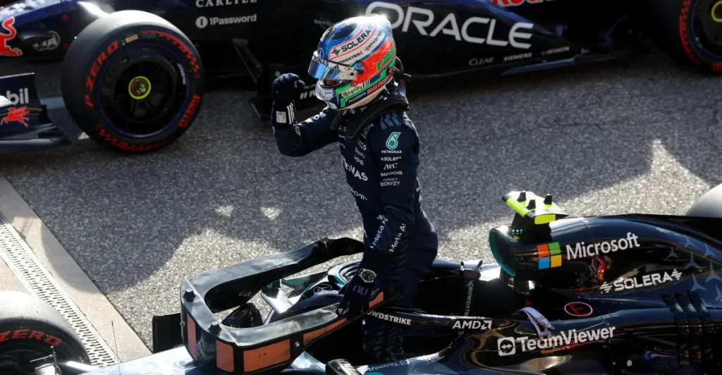 Kimi Antonelli claims victory at the United States Grand Prix, but the F1 championship remains on hold.