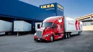 Kodiak AI intends to operate a self-driving IKEA truck route between Dallas and Houston.