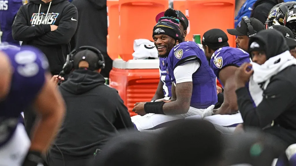 Lamar Jackson exits the game with an ankle injury, and the aftermath reveals that the Tennessee Titans are not taken seriously.