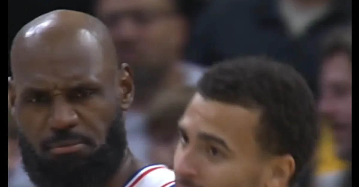 LeBron James showed every bit of his 41 years in these highlight moments.