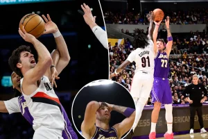 Luka Doncic scores 41 points, but the Lakers lose to the Trail Blazers