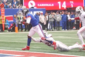 Malik Nabers delivers a classic performance after his injury