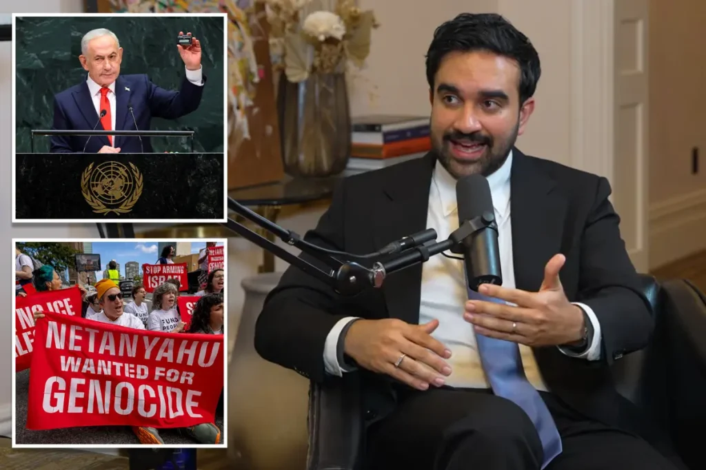Mamdani urges the US to support the ICC and detain Netanyahu during a podcast with Theo Von.