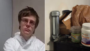 Man in Utah accused of threatening to detonate a synagogue and possessing six pipe bombs.