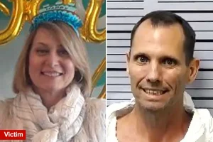 Man shows disturbing smile after allegedly beheading grandmother and aunt with chainsaw, according to court documents.