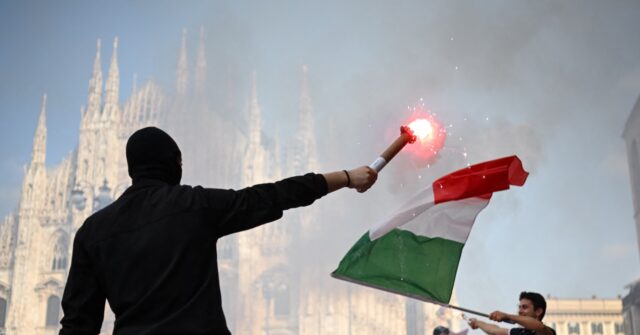 Many detained following diverse riots near Milan Cathedral