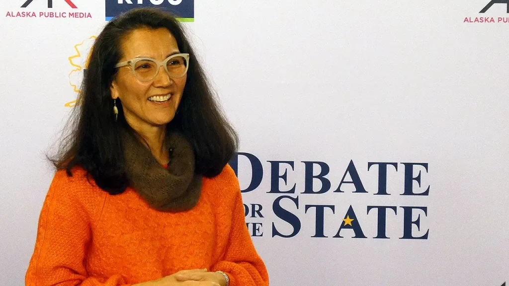 Mary Peltola ridiculed for using cue cards during debate in Alaska Senate race