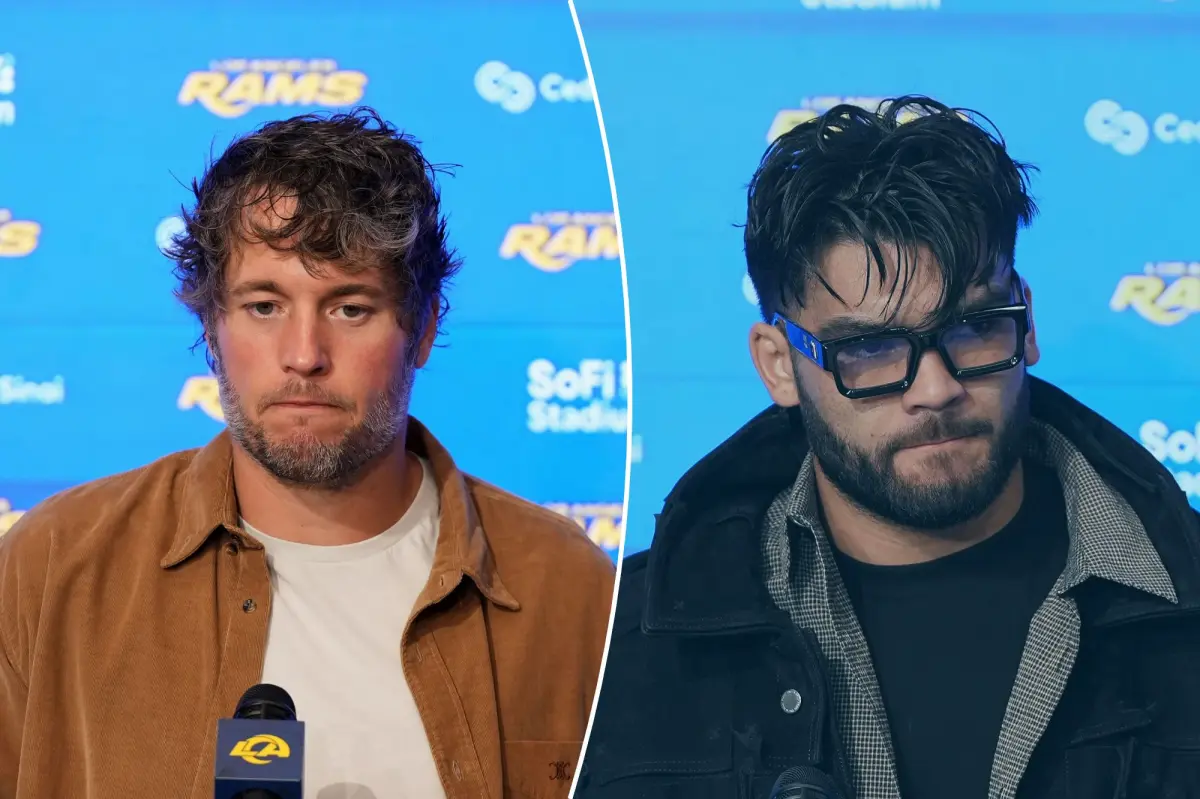 Matthew Stafford and Puka Nacua share serious reflections following the Rams' surprising defeat to the Cardinals