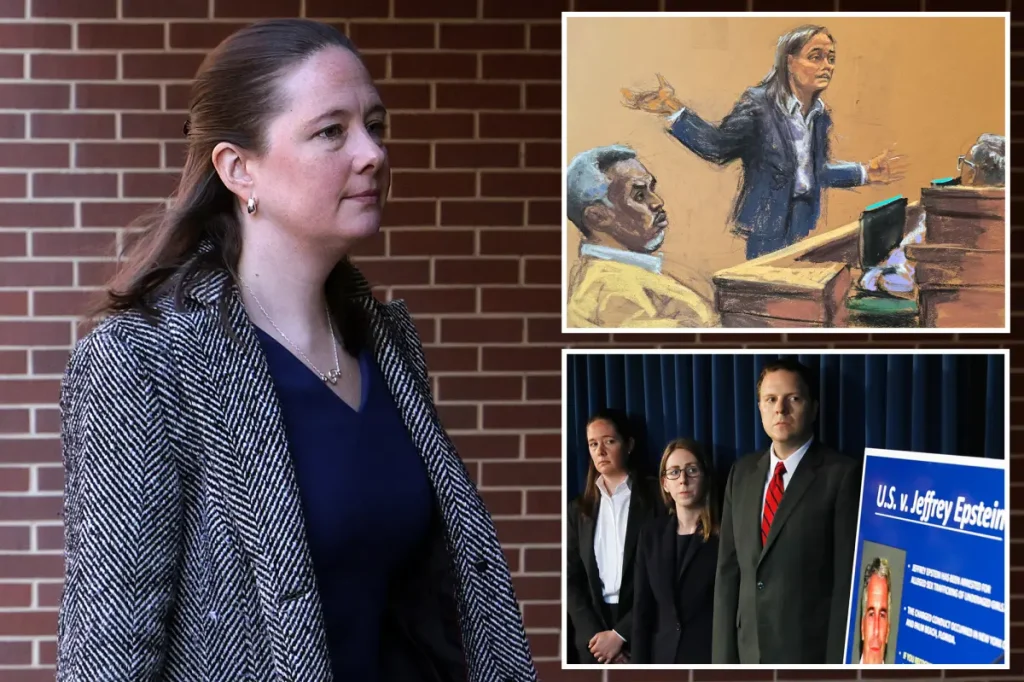 Maurene Comey, daughter of former FBI director James Comey, was wrongfully dismissed as a Manhattan prosecutor by the Trump Department of Justice.