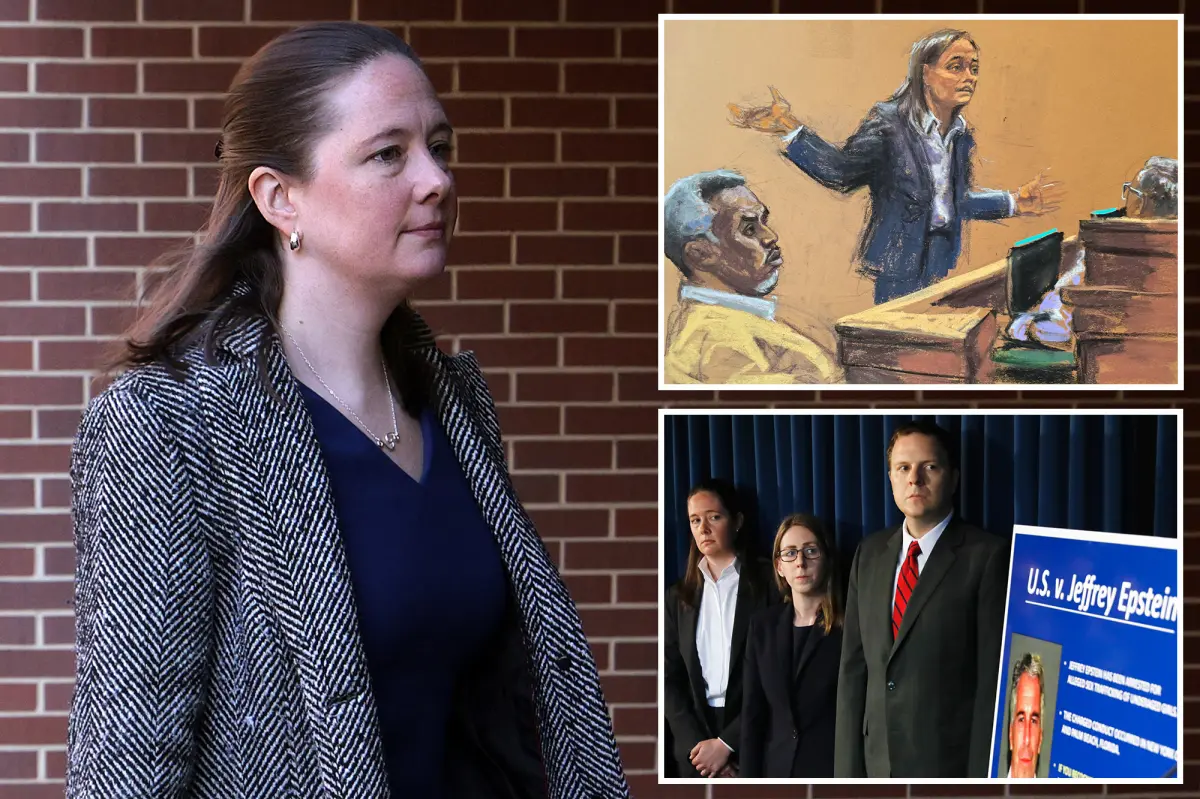 Maurene Comey, daughter of former FBI director James Comey, was wrongfully dismissed as a Manhattan prosecutor by the Trump Department of Justice.