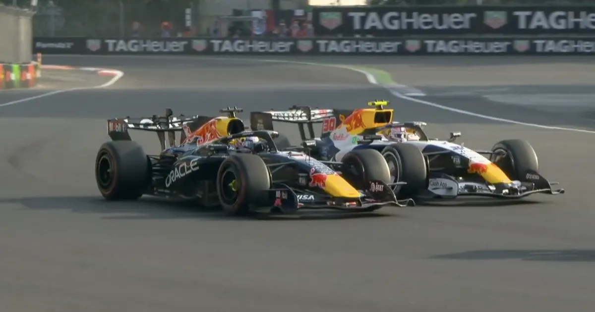 Max Verstappen and Liam Lawson received penalties for an incident at the Mexico City Grand Prix.