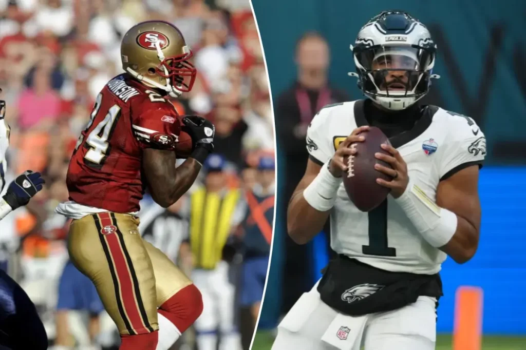 Michael Robinson questions the narrative surrounding the Eagles' Jalen Hurts