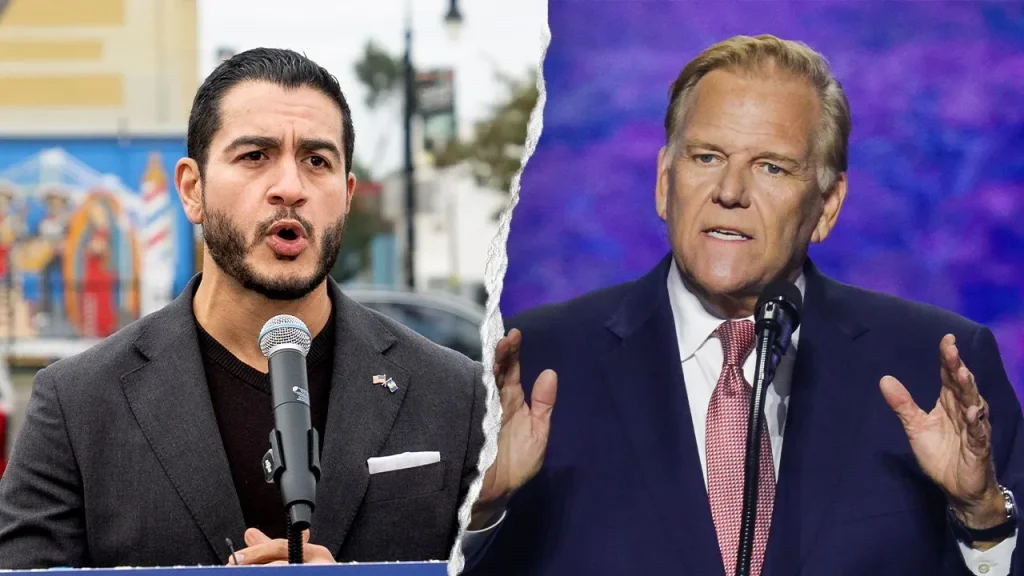 Michigan Senate debate gets personal as Rogers and El-Sayed confront each other on stage