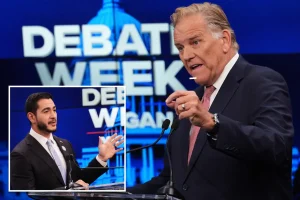Mike Rogers criticizes Abdul El-Sayed as a phony 'doctor' in the Michigan debate