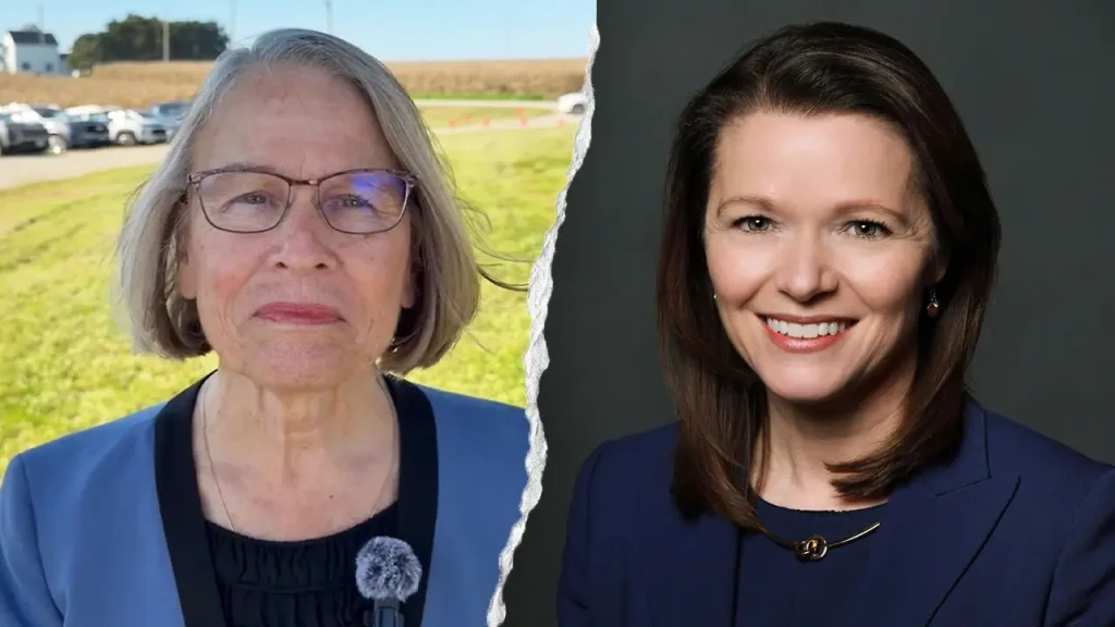 Miller-Meeks claims Bohannan is aligned with the DSA before the Iowa election