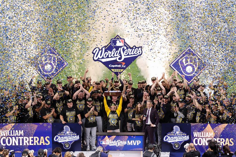 Milwaukee Brewers claim their first World Series championship in franchise history