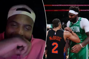 Mitchell Robinson shares strange fan encounter after Knicks victory