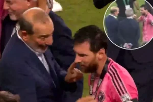 MLS commissioner Don Garber addresses the situation involving Lionel Messi.