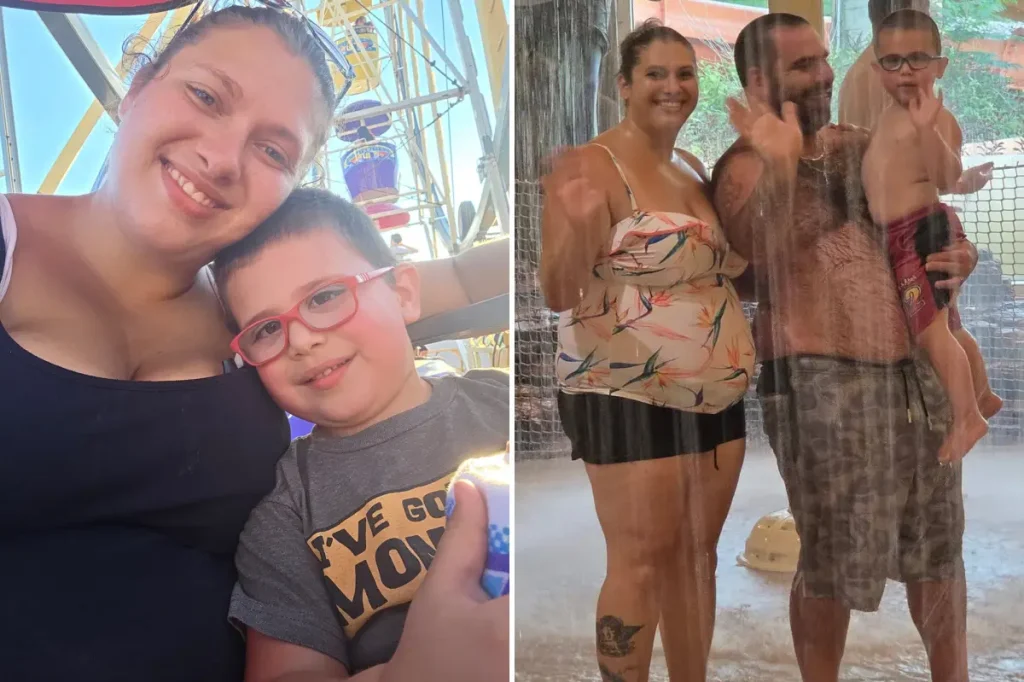 Mom accused of murder shared cheerful family photos before allegedly killing husband and son at Poconos Great Wolf Lodge